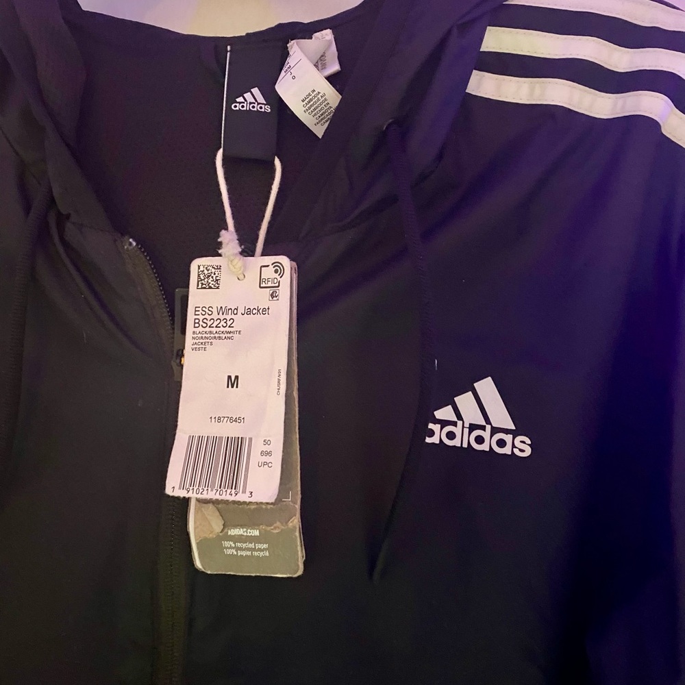 Addidas Women’s Hooded Windbreaker